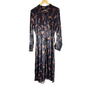 Rails Anina Midi Dress Diffused Sandstone Size XL